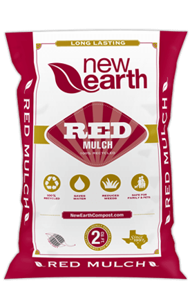 red bag mulch